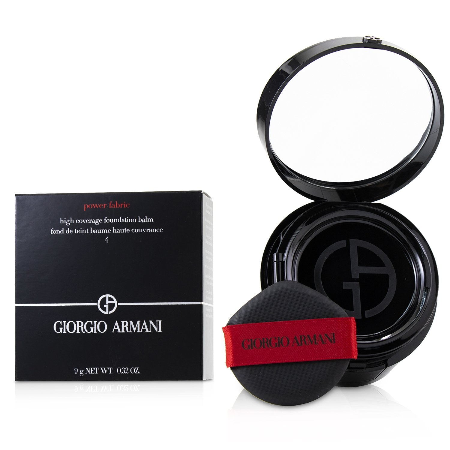 Giorgio Armani/ジョルジオ アルマーニ+パワー ファブリック ハイ カバレッジ ファンデーション バーム+9g/0.32oz+# 4 ブランドコスメ